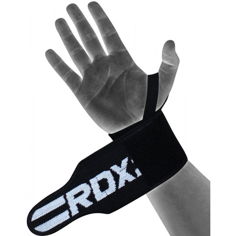 Кистьові бинти для жиму RDX Black New