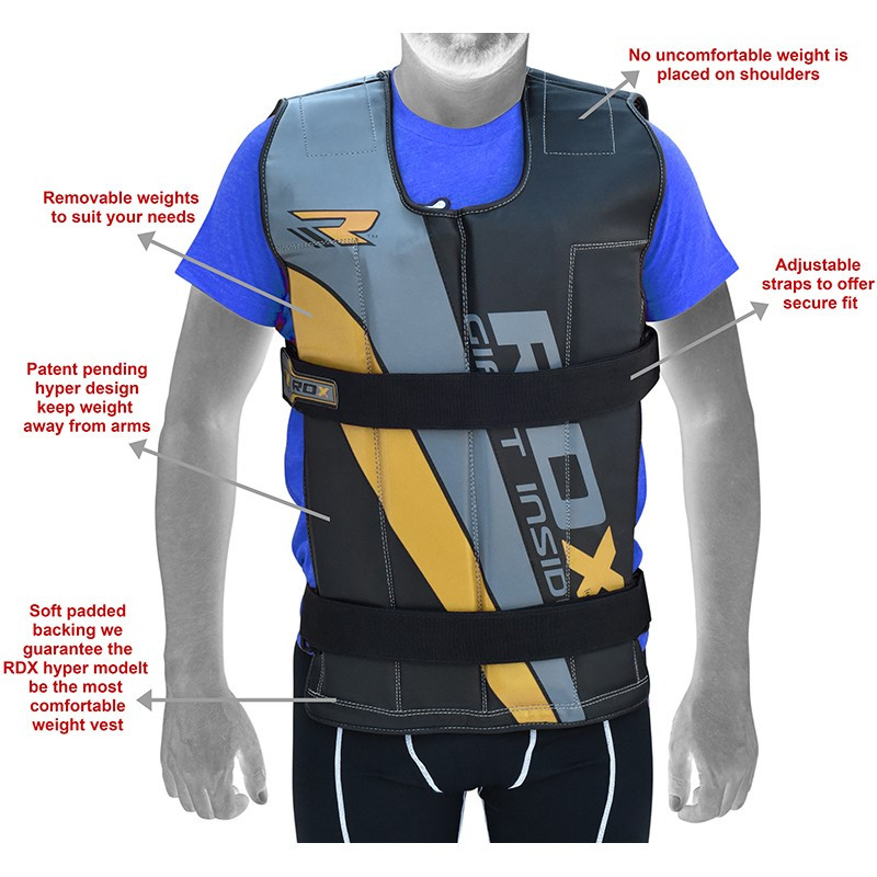 Обважнювальний жилет RDX Gold 14кг