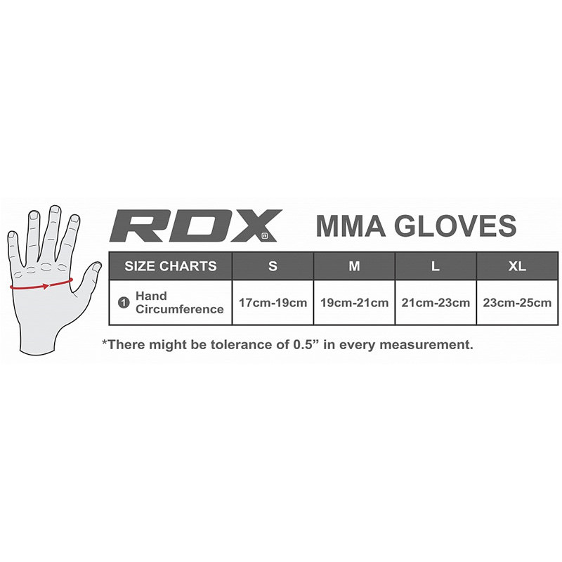 Рукавички ММА RDX Hammer L