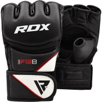 Перчатки ММА RDX Rex Leather Black XL