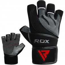 Перчатки для фитнеса RDX Pro Lift Black XL