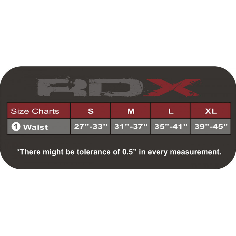 Пояс для тяжелой атлетики RDX Black L