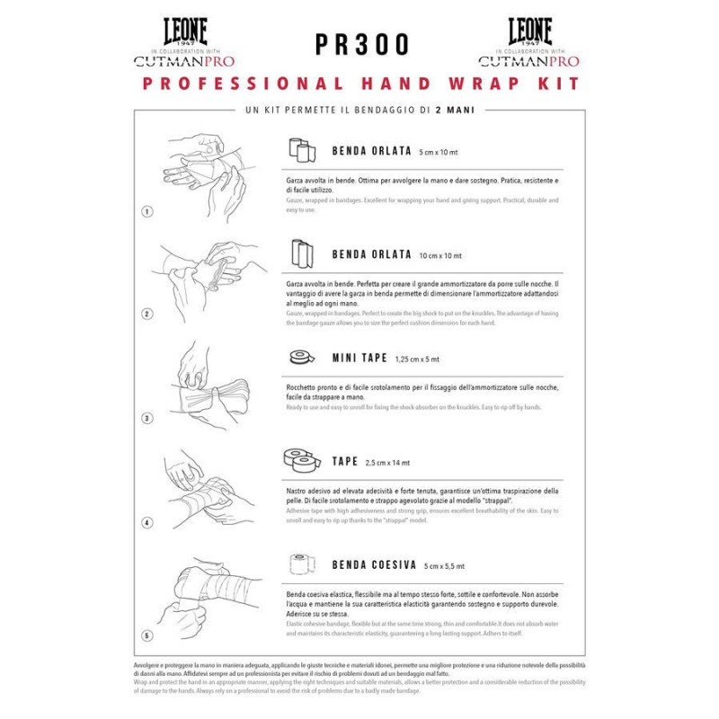 Набір для професійного тапірування Leone