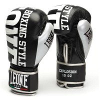 Боксерські рукавички Leone Explosion Black 10 ун.