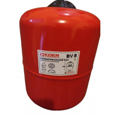 Бак розширювальний 8 літрів (циліндричний), "Koer" Чехія