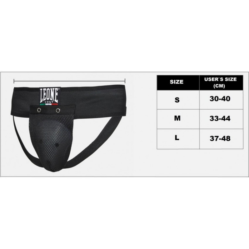Захист паху Leone Black L
