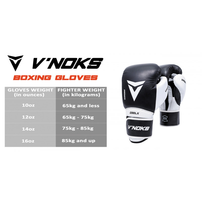 Боксерские перчатки V`Noks Aria White 16 ун.