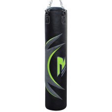 Боксерский мешок RDX Leather Green 1.2м, 40-50 кг