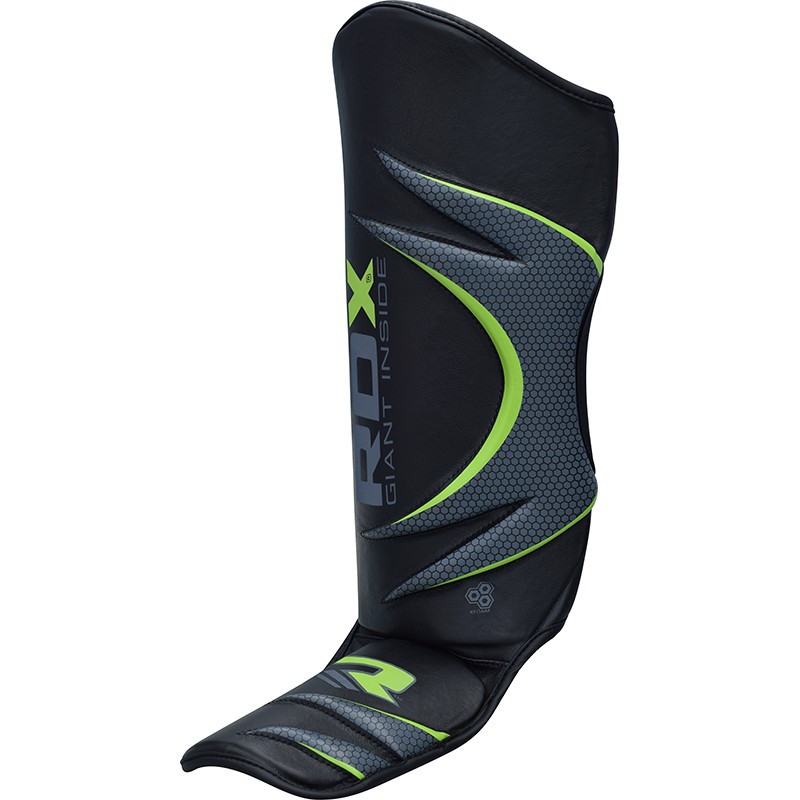 Накладки на ноги, защита голени RDX Green L/XL