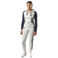 Спортивний костюм жіночий Leone White/Blue L