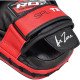 Лапы боксерские RDX Leather Red