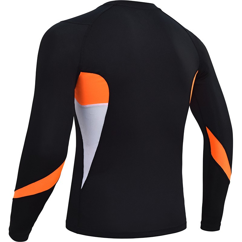 Рашгард с длинным рукавом RDX Lycra Orange M