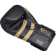 Перчатки боксерские RDX Leather Black Gold 12 ун.