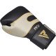 Боксерські рукавички RDX Leather Black White 10 ун.