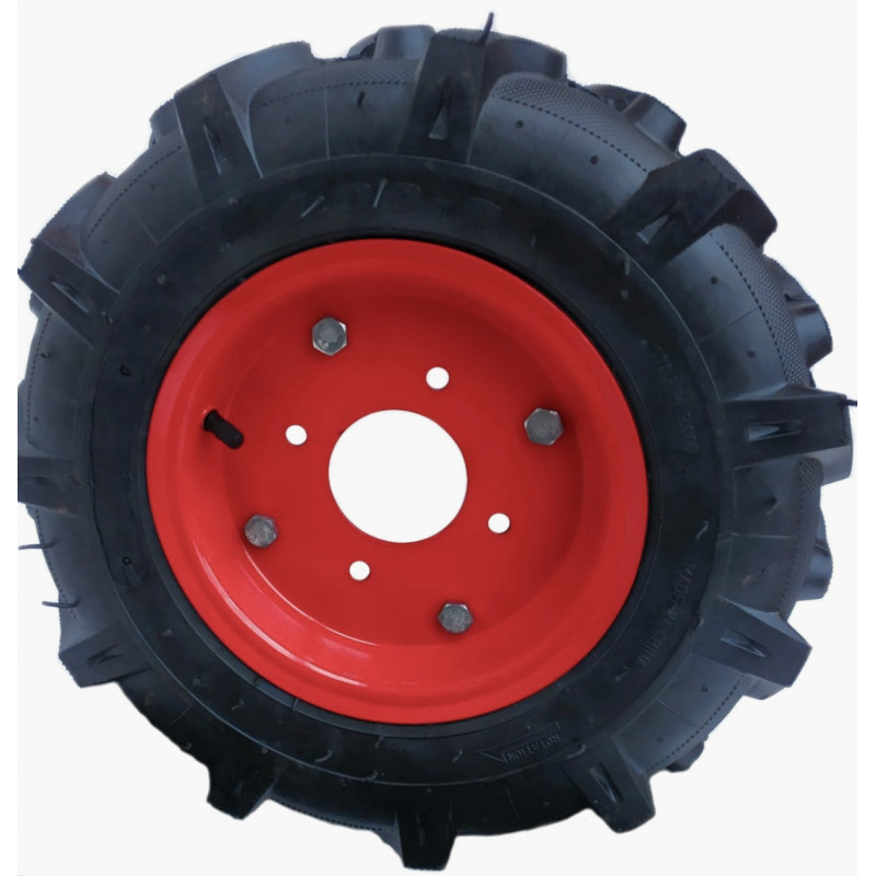 Колесо 4.00-8 6PR в зборі для мотоблока ( "Зубр", "Кентавр", "Нева", "МоторСич" та інш.)