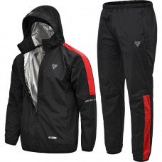 Костюм для похудения с капюшоном RDX Red New XL