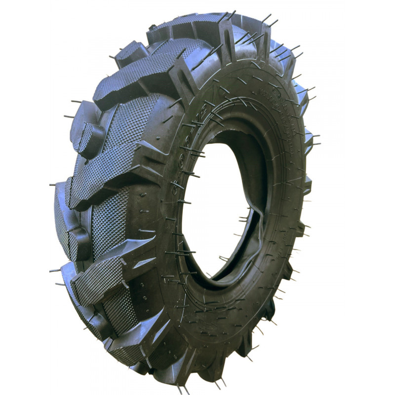 Шина з камерою 6.00-12 12PR (MaxLoad 405 кг, 32 шипи) для мотоблока, мінітрактора, культиватора