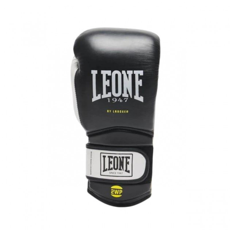Боксерські рукавиці Leone Tecnico Black Yellow 10 ун.
