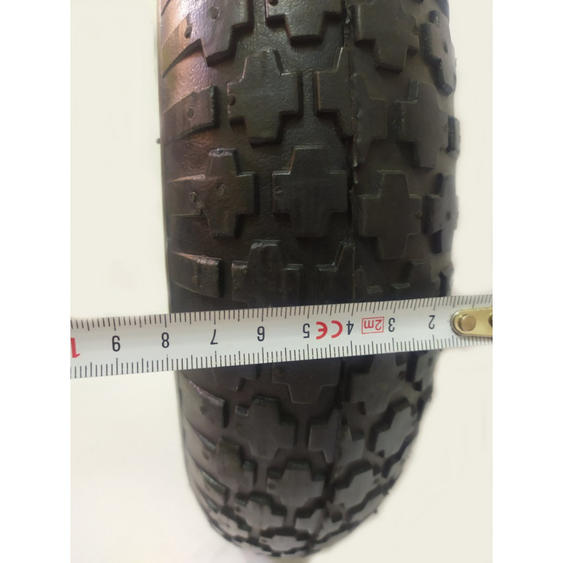 Колесо на тачку діаметром 360 мм, модель 3.50-8/16, пневматична.