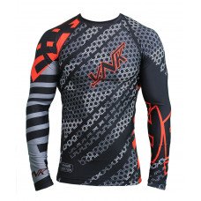 Рашгард з довгим рукавом VNK Contact Red M