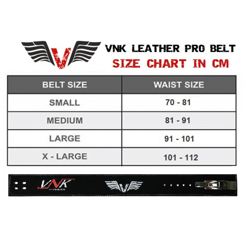 Пояс для тяжелой атлетики VNK Leather Pro L