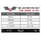 Пояс для важкої атлетики VNK Leather Pro L