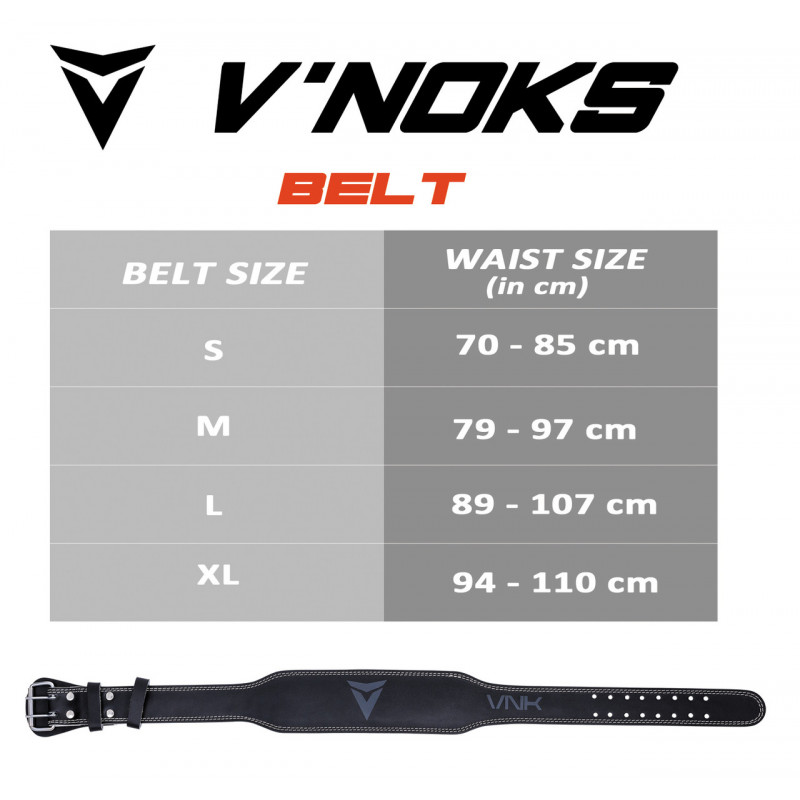 Пояс для важкої атлетики VNK Leather L (V`Noks)