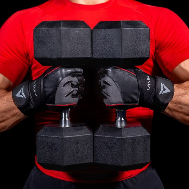 Перчатки для фитнеса VNK SGRIP Grey L