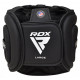 Боксерський шолом RDX T17 Aura Black Gold XL