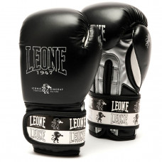 Дитячі боксерські рукавички Leone Iconic Black 6 ун.