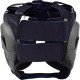 Боксерский шлем RDX Leather Pro Blue L