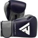 Перчатки боксерские RDX Leather Pro C4 Blue 12 ун.