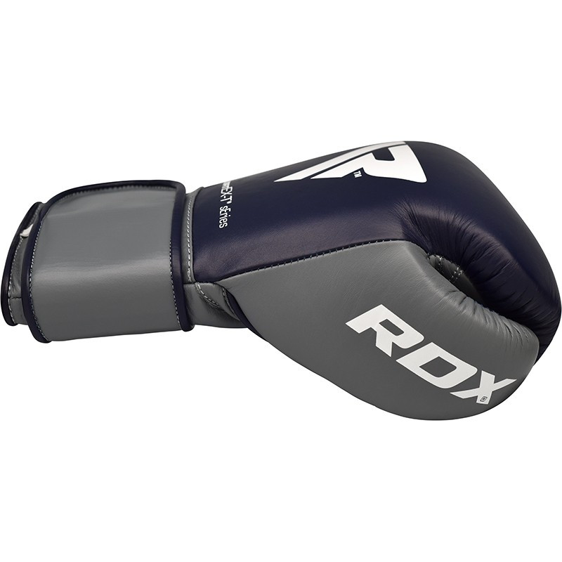 Перчатки боксерские RDX Leather Pro C4 Blue 14 ун.