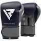Перчатки боксерские RDX Leather Pro C4 Blue 14 ун.