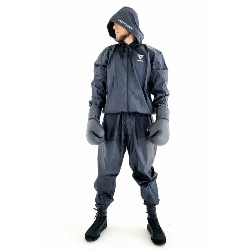 Костюм для схуднення з капюшоном V`Noks Scath Grey S/M