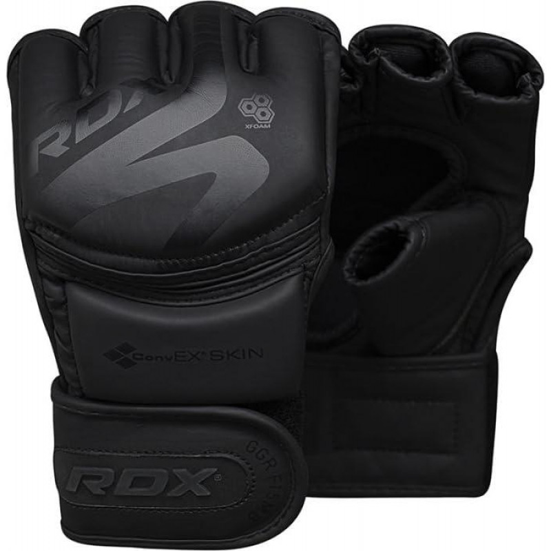 Рукавички ММА RDX F15 Matte Black XL