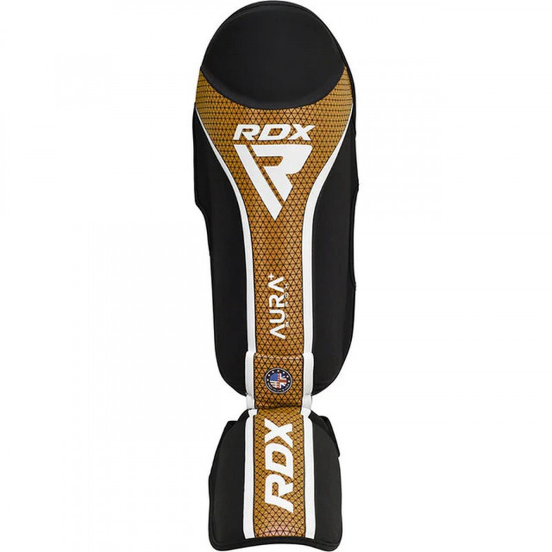 Накладки на ноги, захист гомілки RDX T17 Aura Gold M