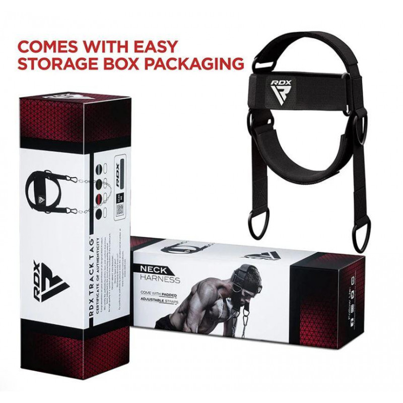 Тренажер для шиї RDX H2 Black