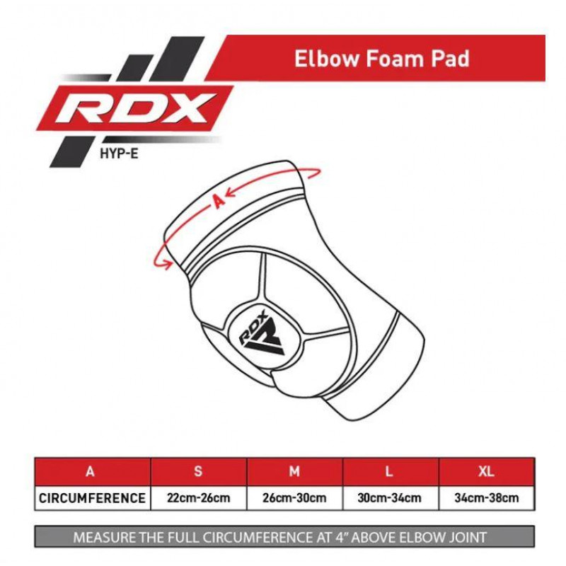 Налокітники RDX K5 Black/White L