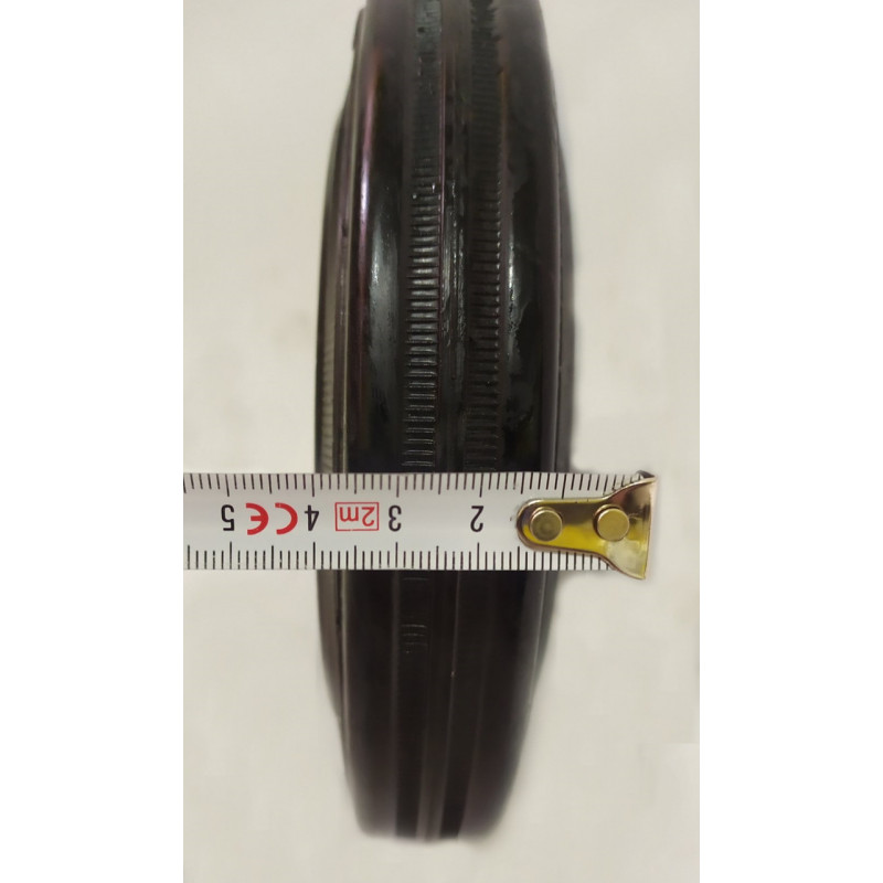 Колесо лите 200 мм, вісь 20 мм