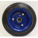 Колесо лите 160 мм, вісь 17 мм
