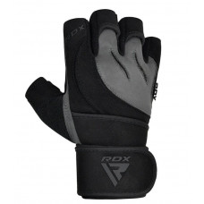 Рукавички для фітнесу RDX L4 Micro Gray/Black XL