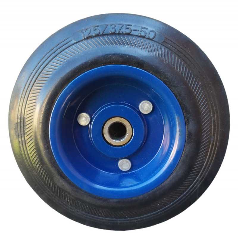 Колесо 125 мм на литій гумі (125/37.5-50) вісь10мм