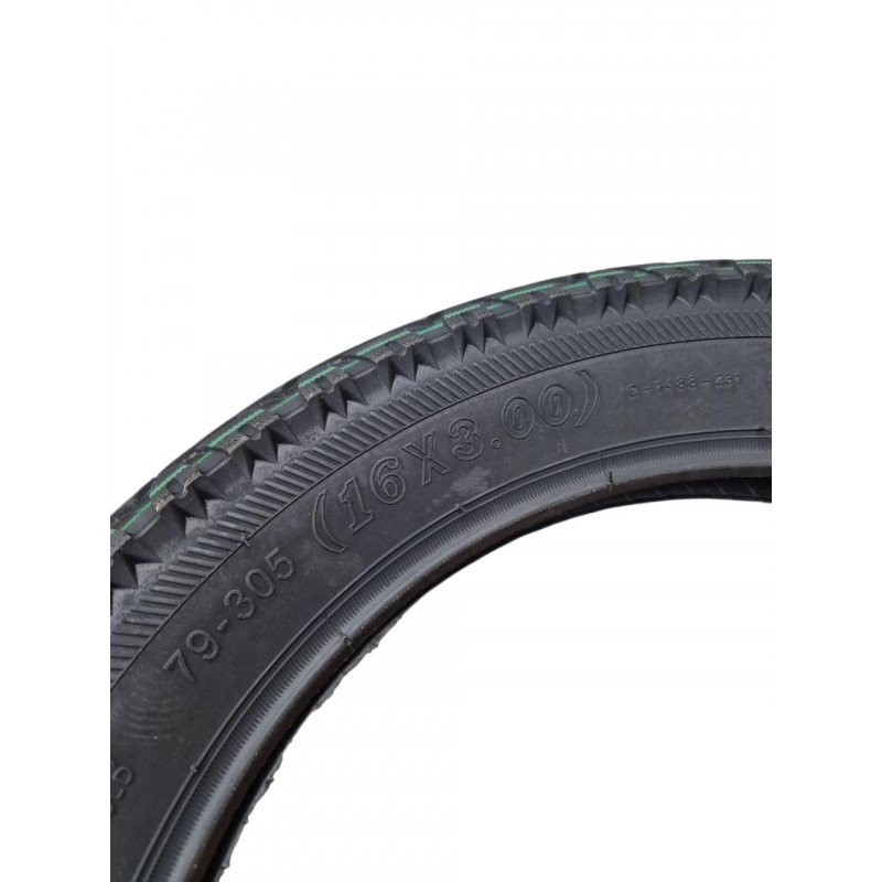Покришка 16х3.0 (79-305), камерна (TT), 4PR, MAX. LOAD 100кг “CST” China Quality