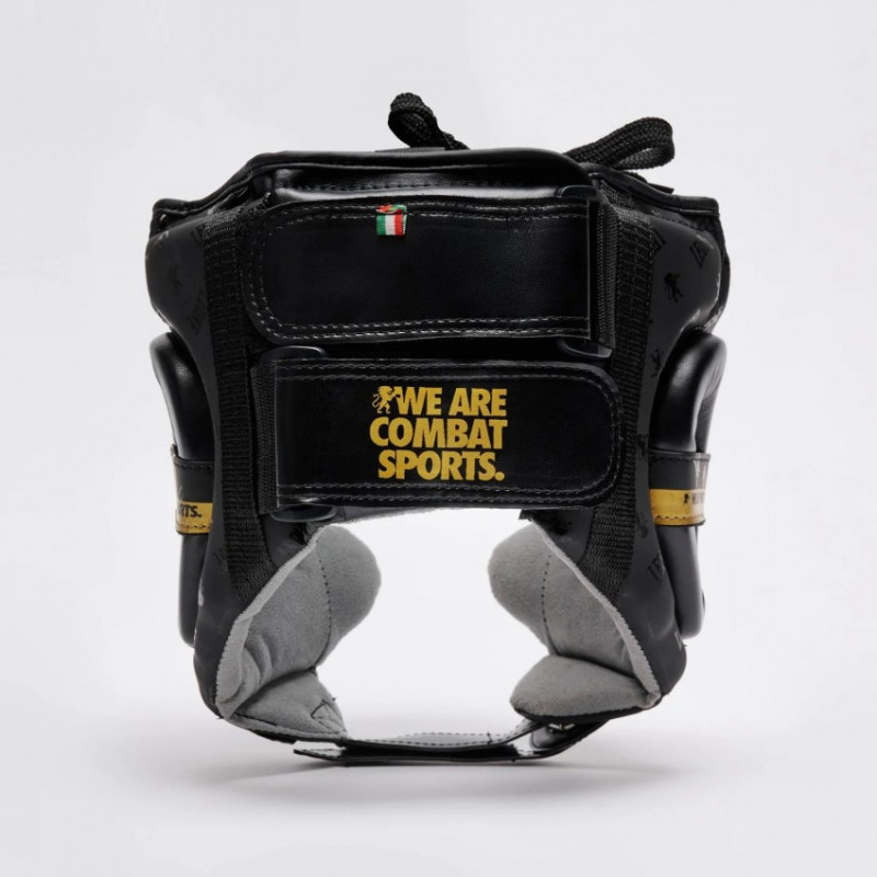 Боксерський шолом Leone DNA Black M