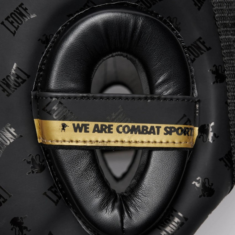 Боксерський шолом Leone DNA Black M