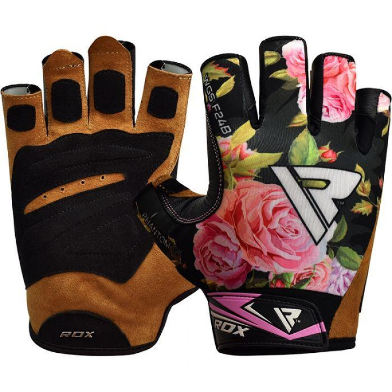 Перчатки для фитнеса женские RDX F24 Black M