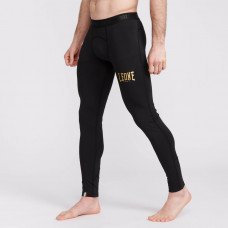 Брюки компрессионные Leone Black/Gold L