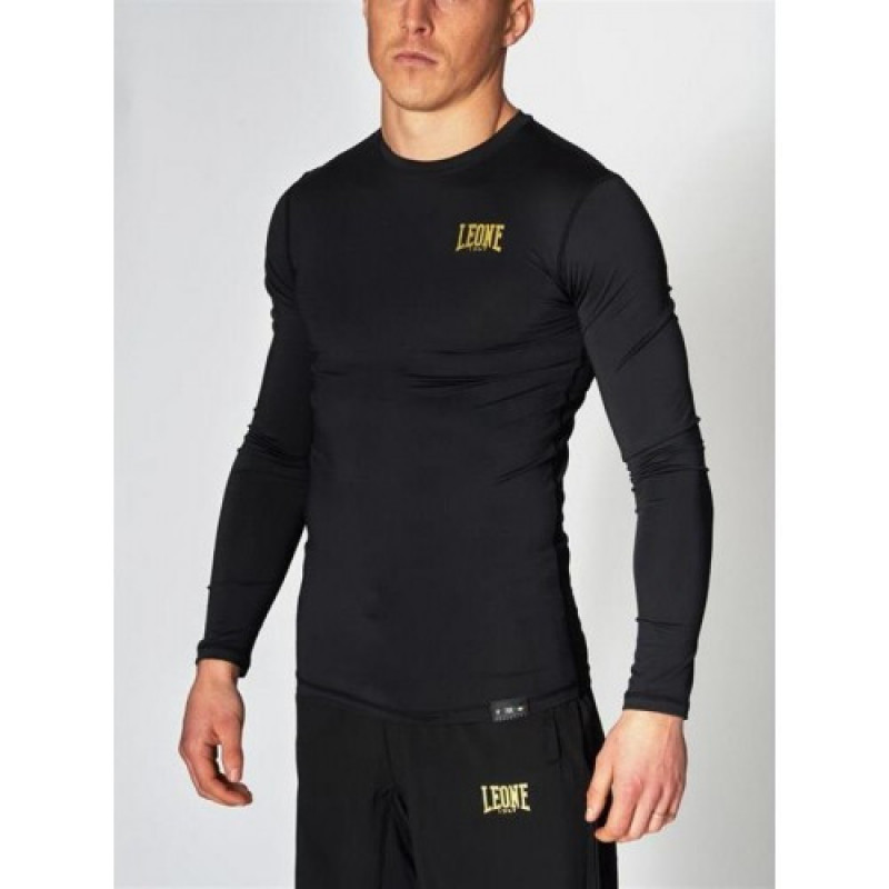 Рашгард с длинным рукавом Leone Black/Gold 2XL