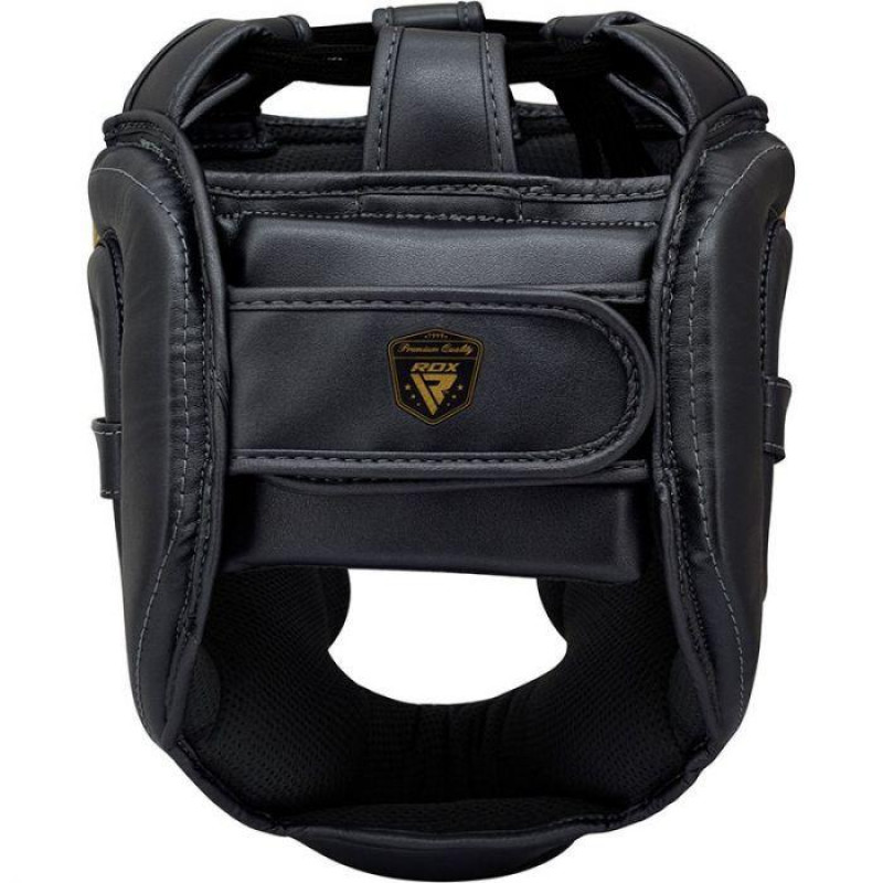 Боксерський шолом RDX Aura Golden XL